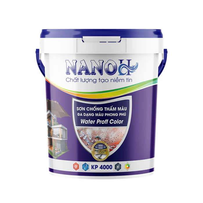 Sơn chống thấm màu