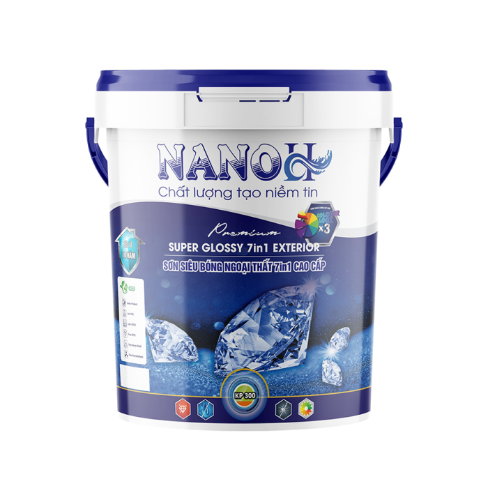 Sơn siêu bóng ngoại thất 7in1 cao cấp