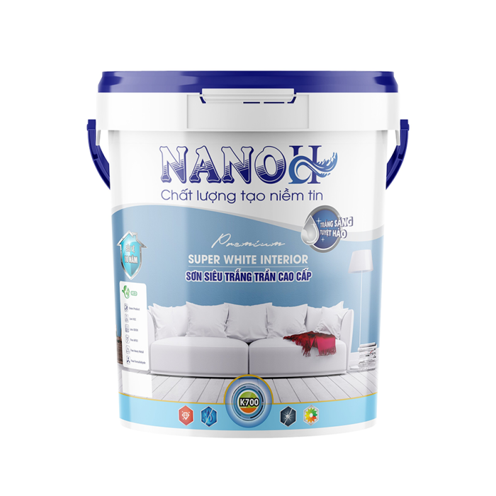 Sơn siêu trắng trần cao cấp